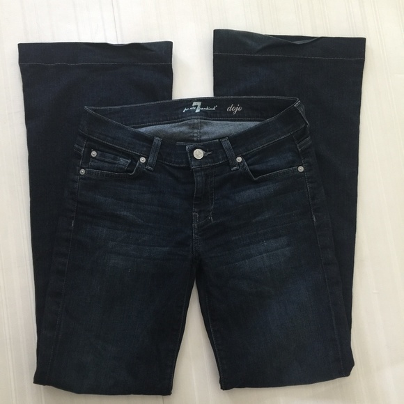 7 For All Mankind Denim - 7 For All Mankind Dojo Flare Leg Jeans Size 26
